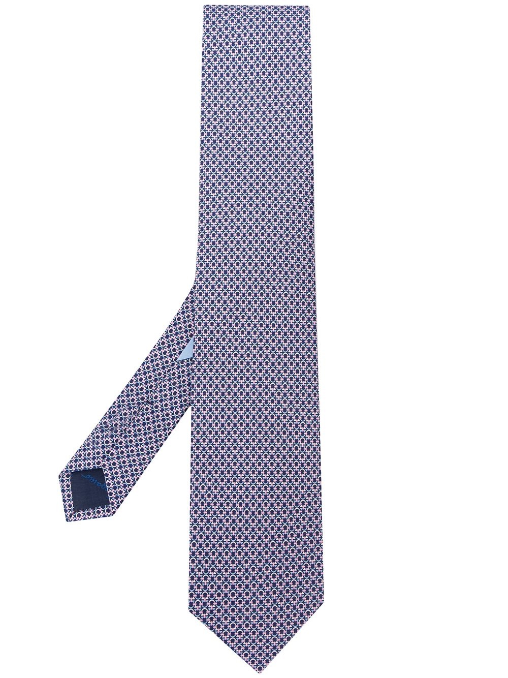 Gancini print tie - 1