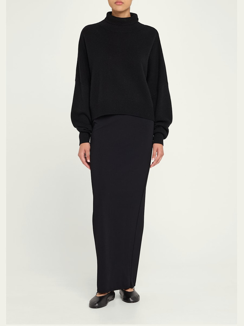 Loulou de Saison Luke Turtleneck Wool-Cashmere Sweater outlook