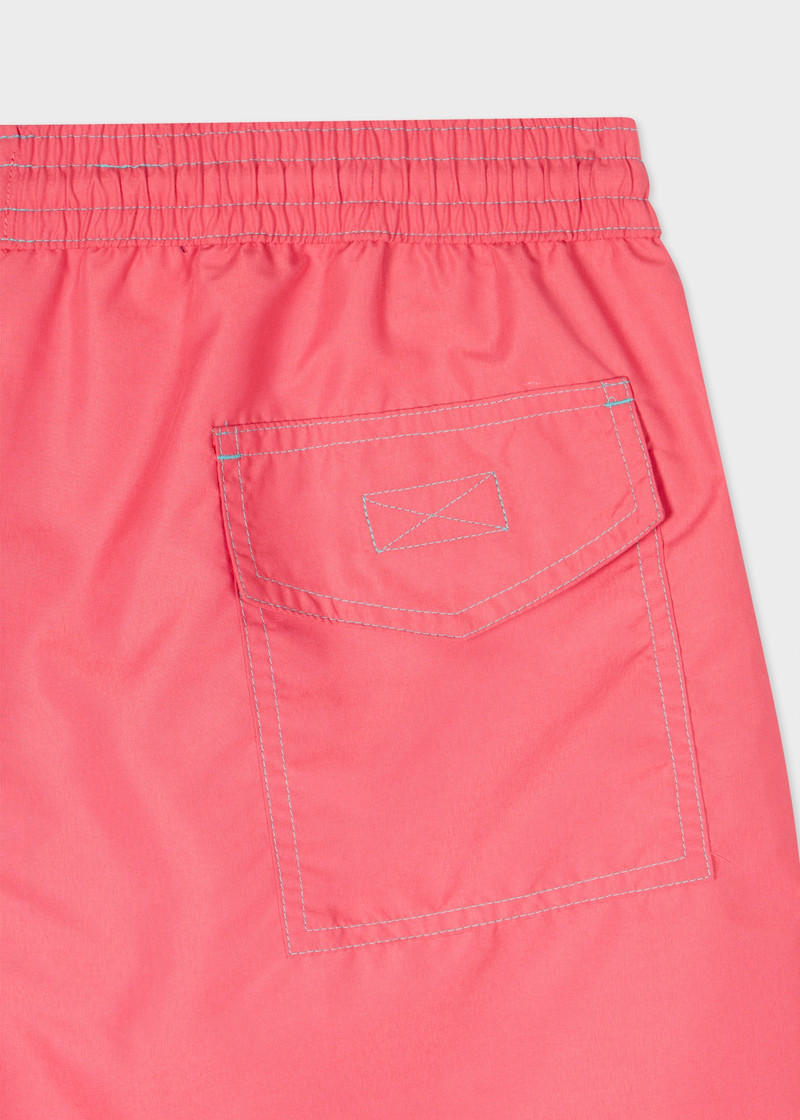 Paul Smith Pink 'Happy' Swim Shorts outlook