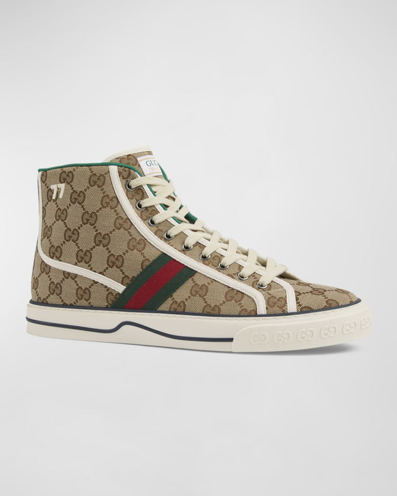 Men's Tennis 1977 Canvas High-Top Sneakers 3