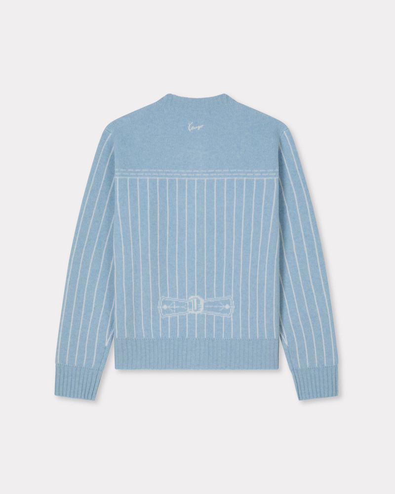 KENZO 'KENZO Trompe L'oeil' cardigan in cotton wool outlook