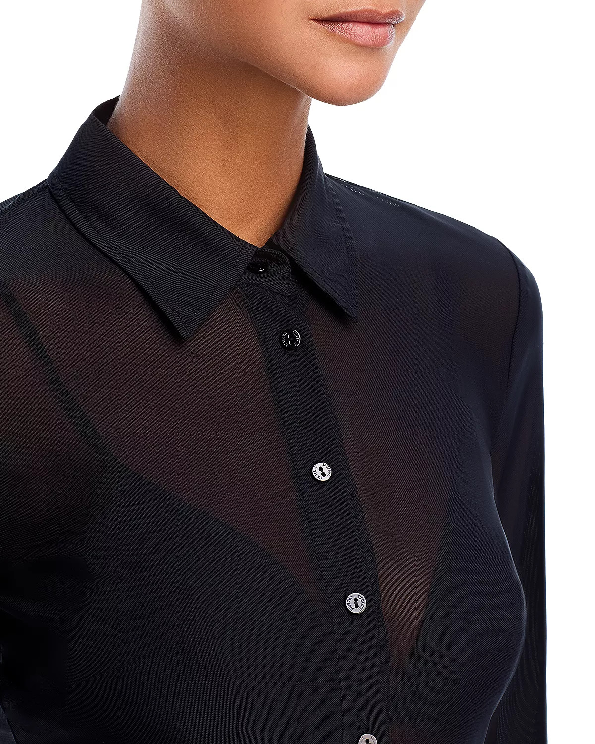 Indiana Fitted Mesh Blouse - 4