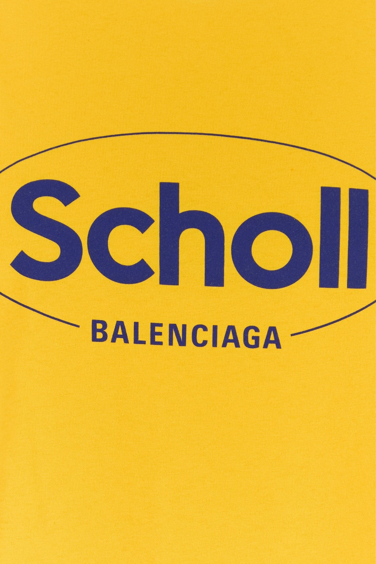 Yellow cotton oversize t-shirt - 3