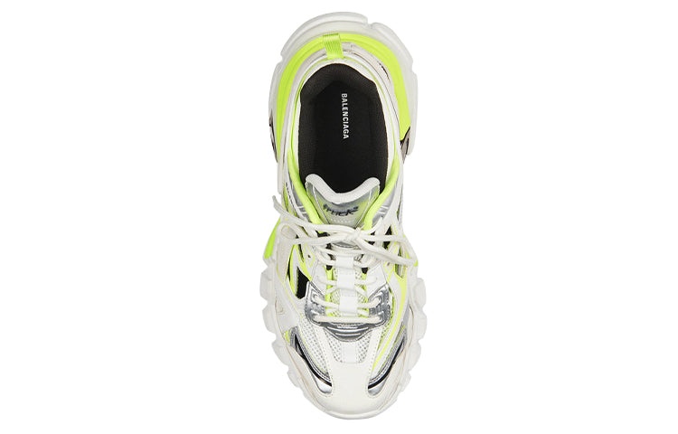 Balenciaga Track.2 Trainer 'White Fluo Yellow' 568614W2GN39073 - 5