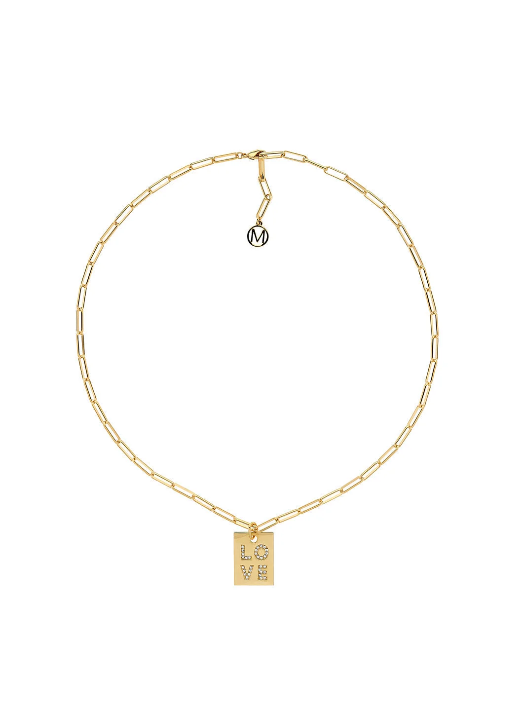 GOLD LOVE NECKLACE - 1
