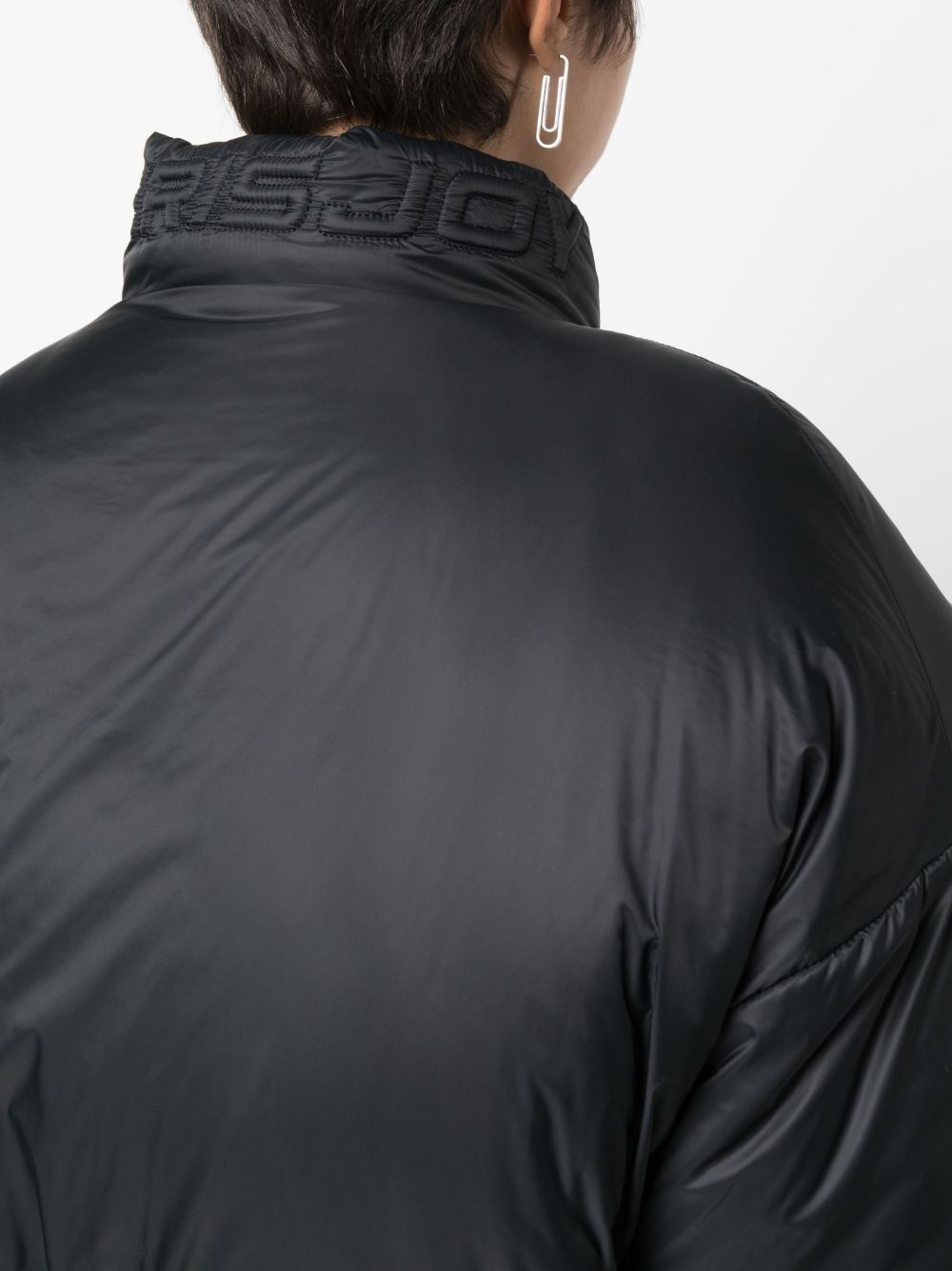 zipped cropped jacket - 5