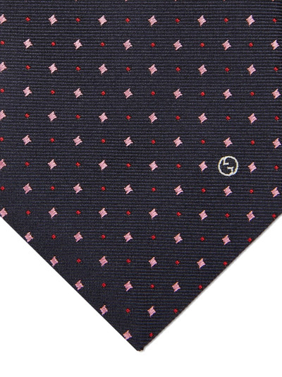 GUCCI polka-dot tie outlook