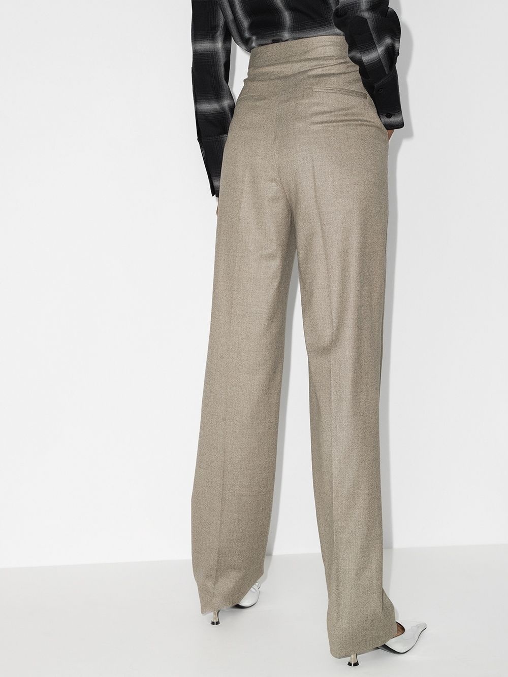 Ava tapered tailored trousers - 3