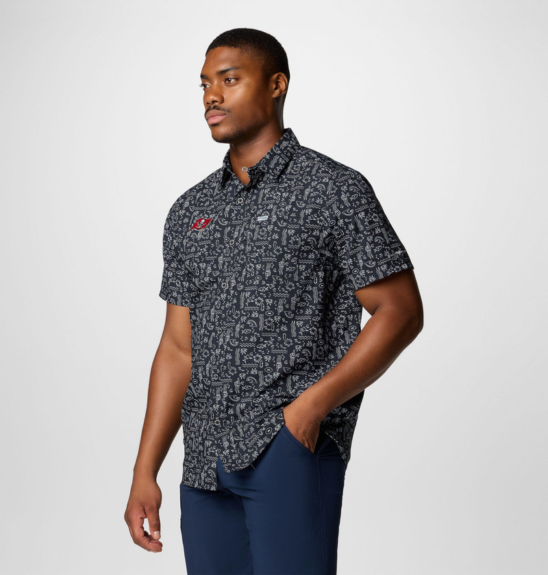 Men's PFG Super Slack Tide Short Sleeve Shirt - Tampa Bay Buccaneers 4