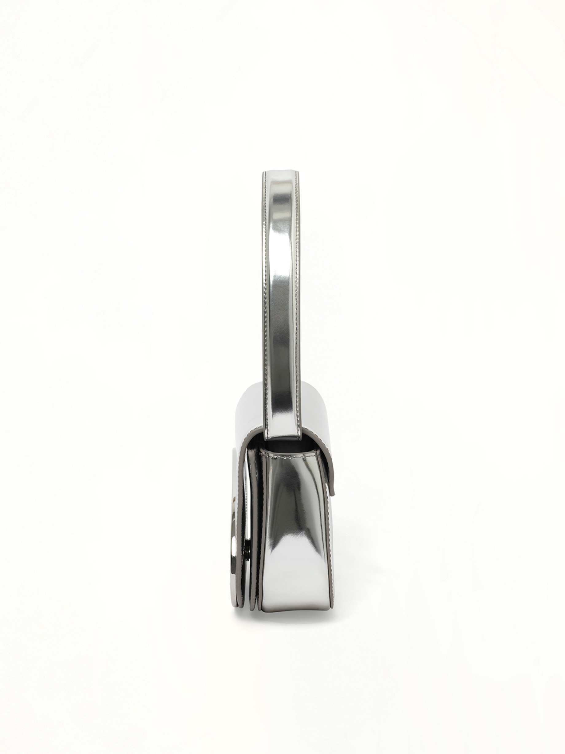 FW25 1DR Shoulder Bag in Silver - 3