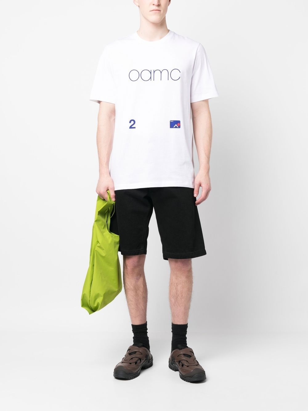 logo-print cotton T-shirt - 2