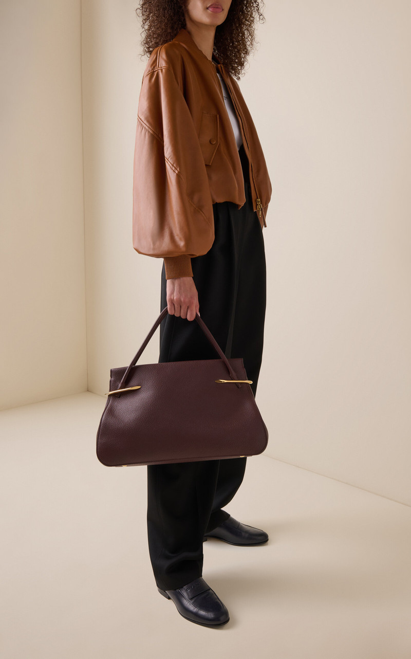 Givenchy Pinch Leather Top-Handle Bag brown outlook