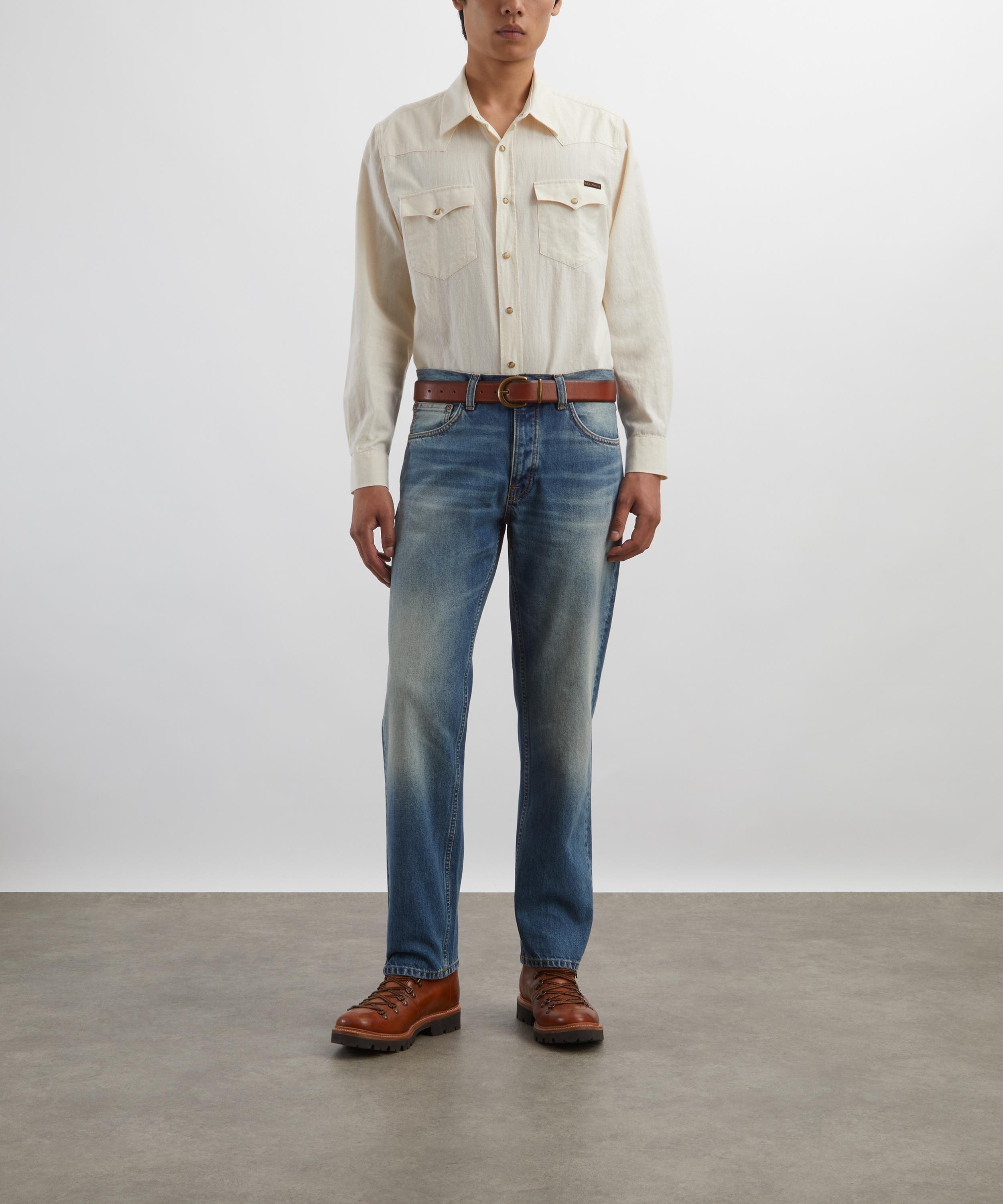 George Chambray Western Shirt - 2