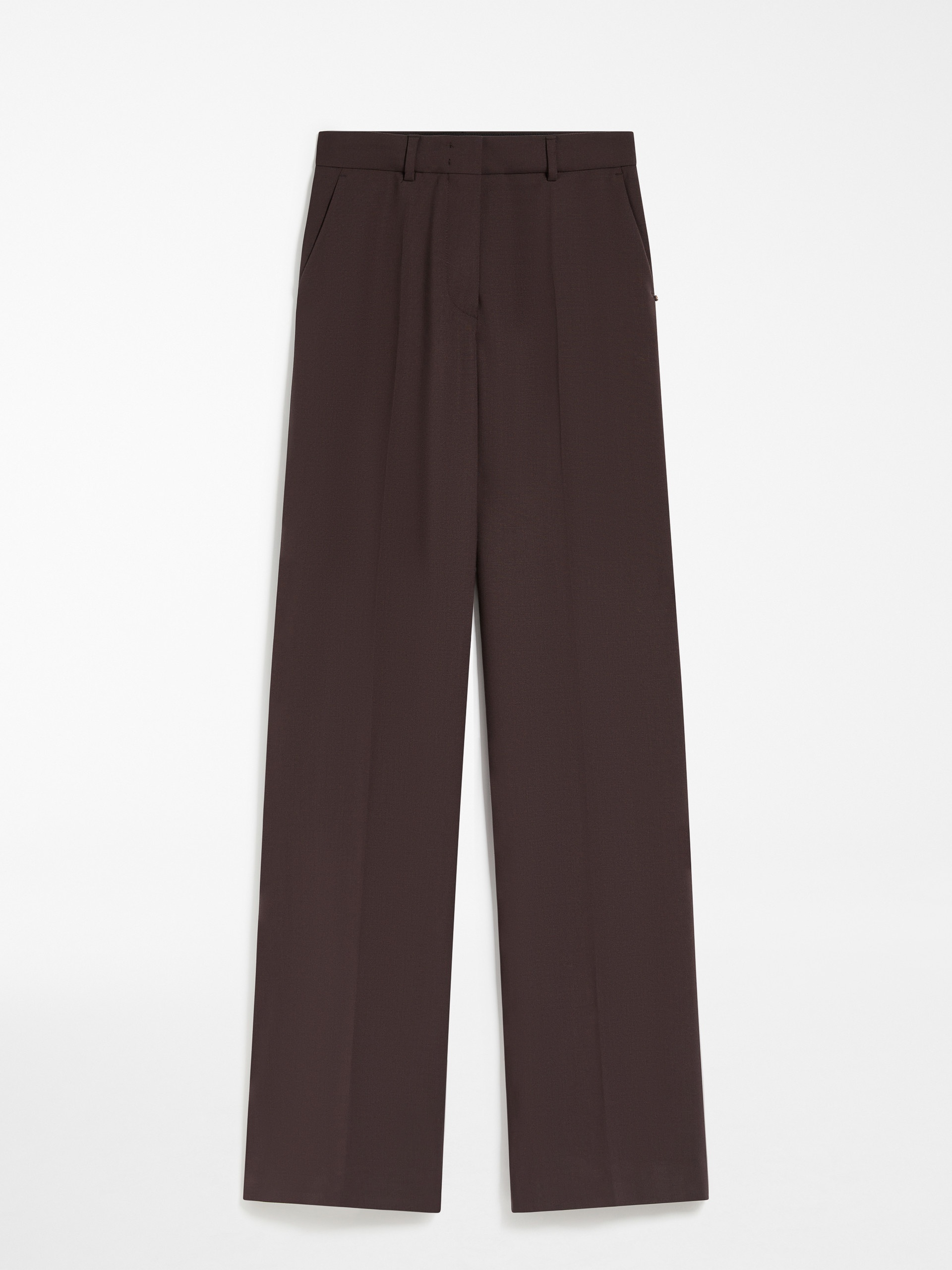 OXALIS Flared stretch wool trousers - 1