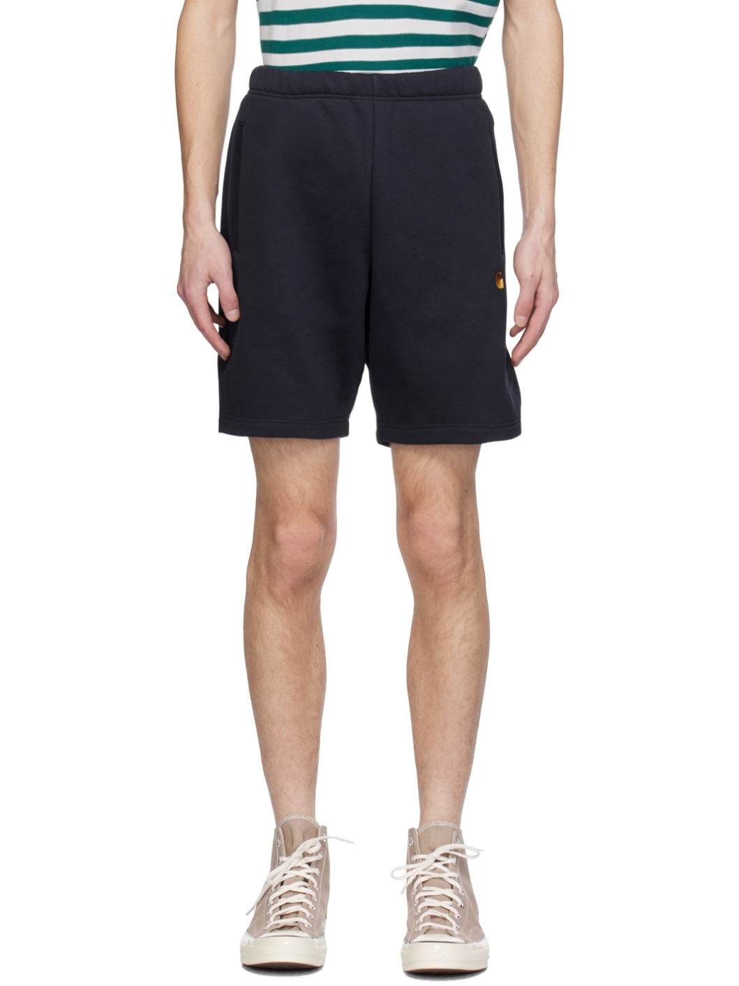 Navy Chase Shorts - 1