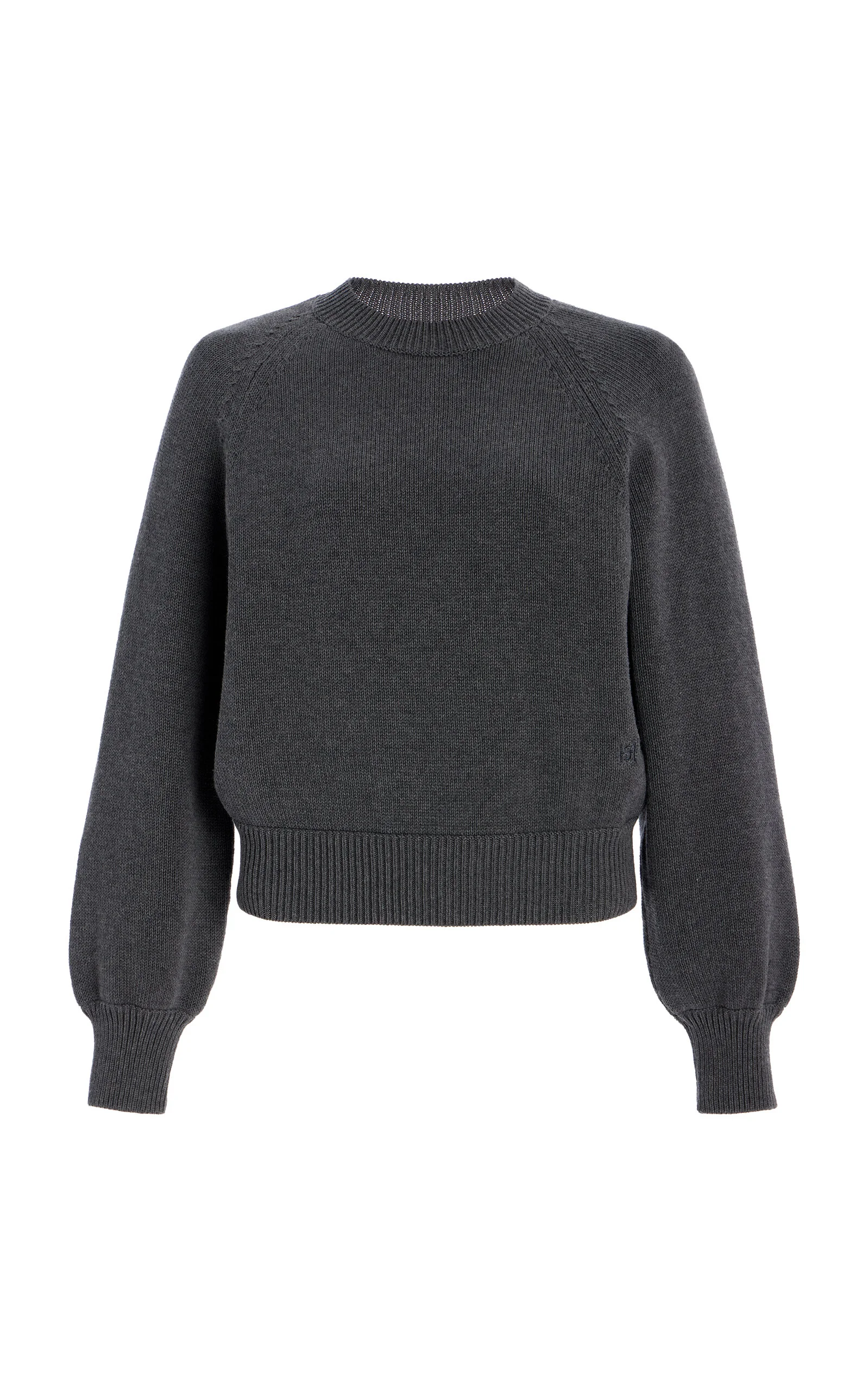 Lara Cotton Sweater grey - 1