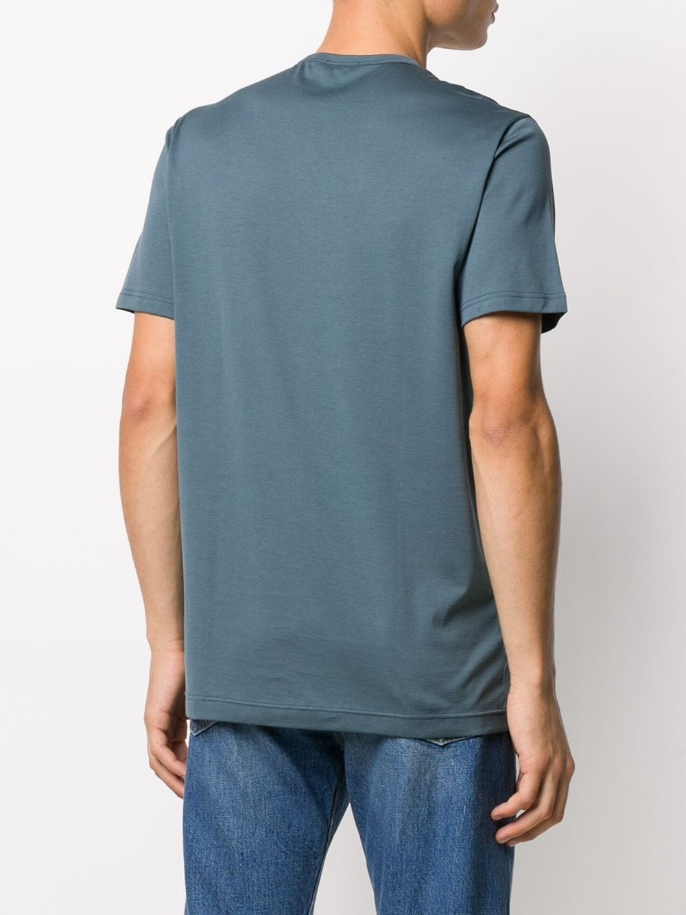crew neck cotton T-shirt - 4