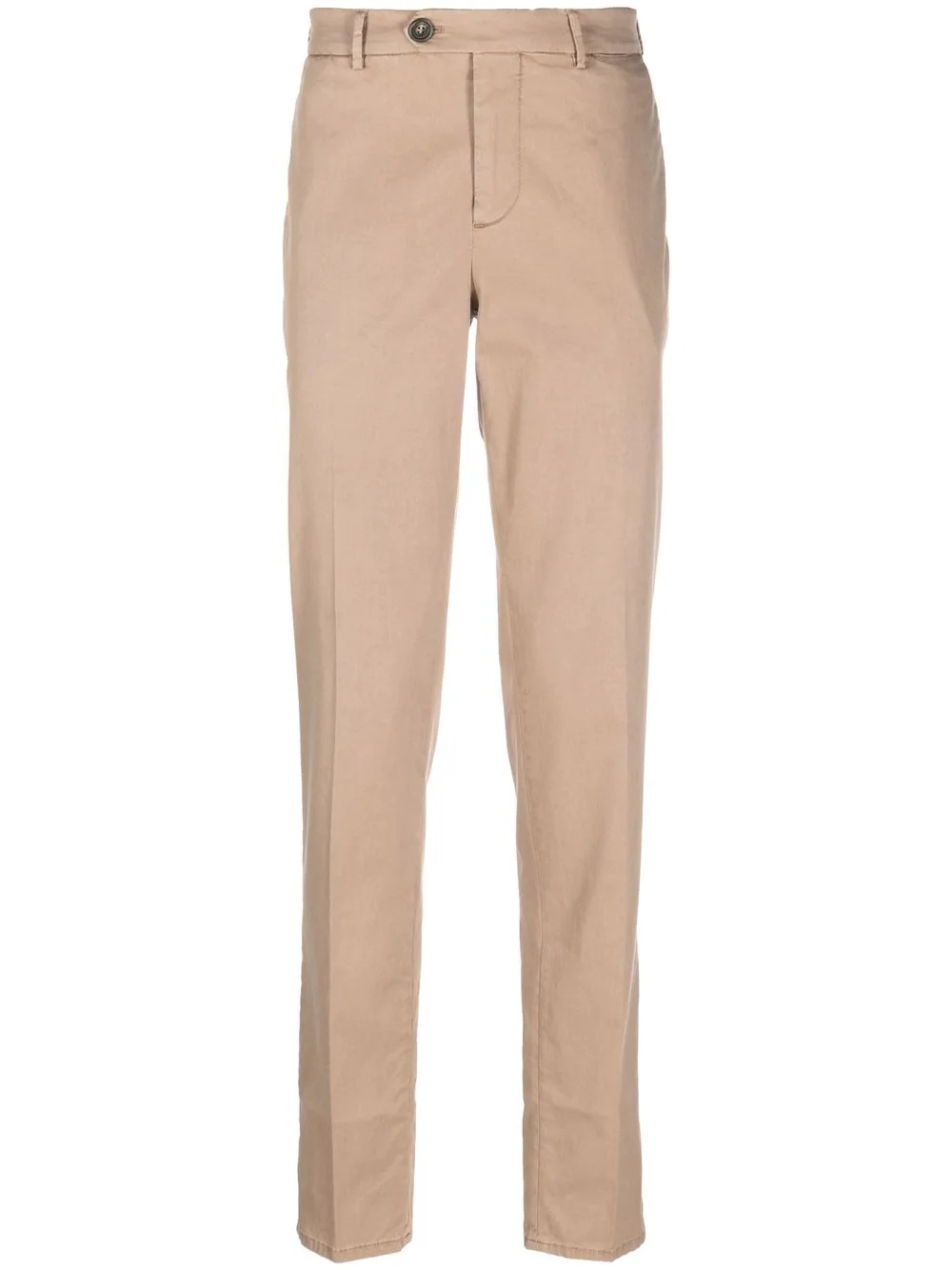 mid-rise straight-leg trousers - 1