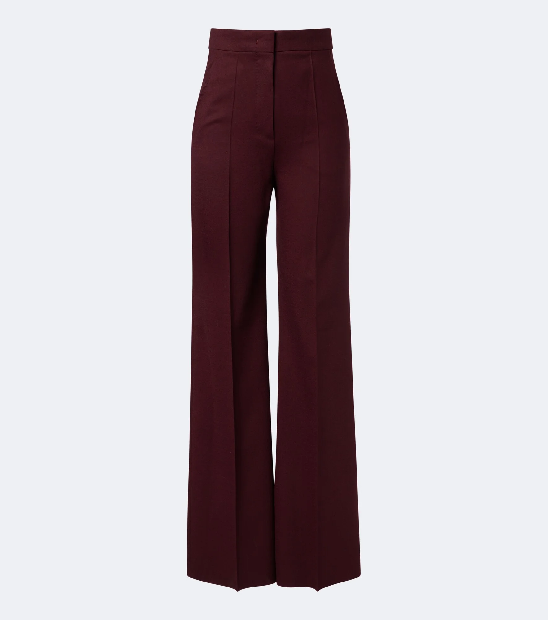 Wool-blend wide-leg pants - 1