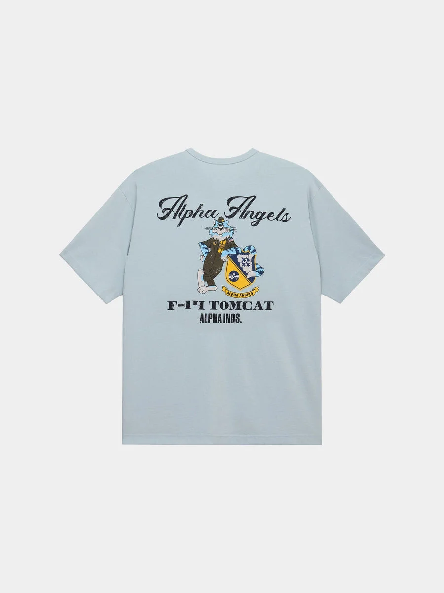 RELAXED ALPHA ANGELS TEE - 1