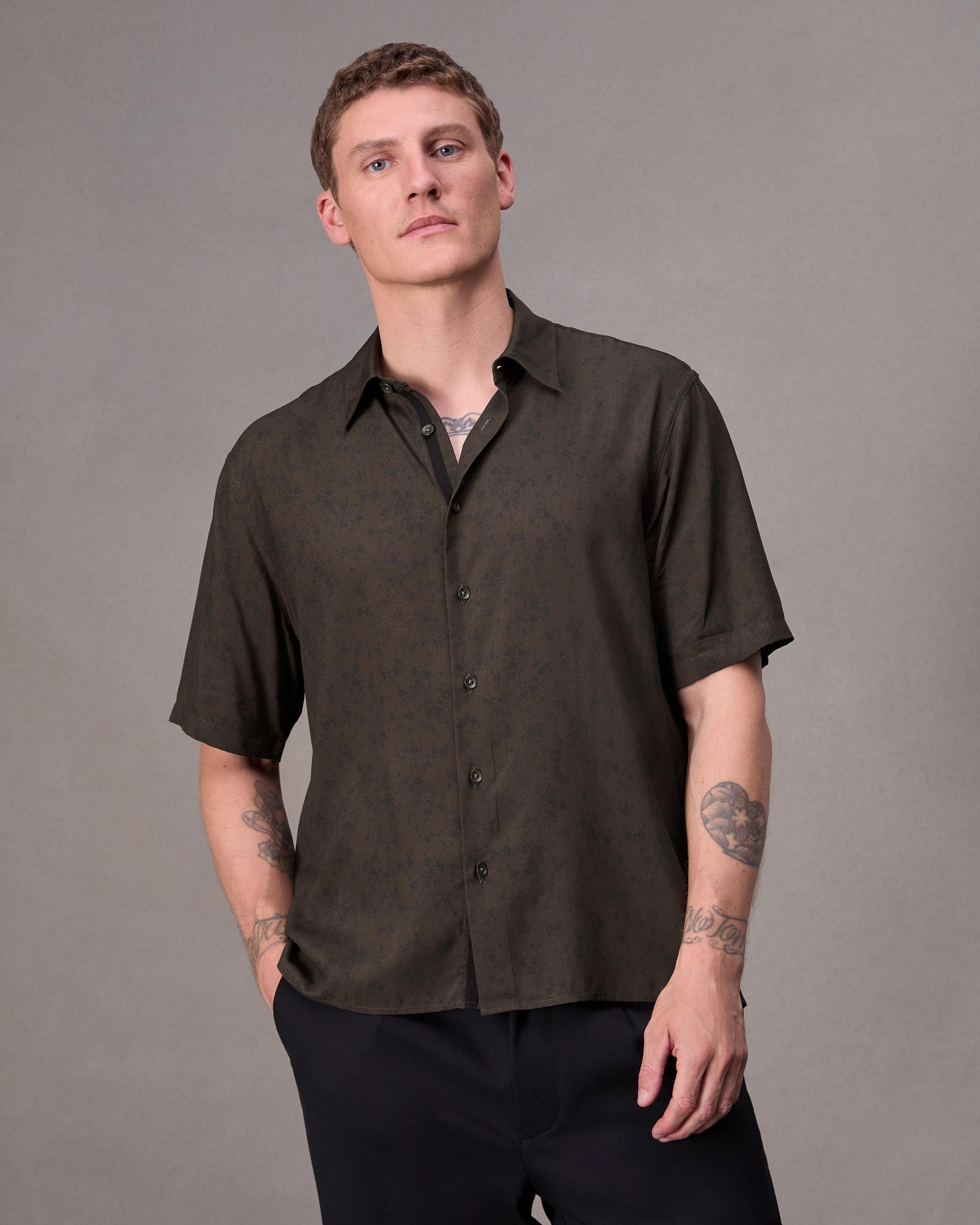 Dalton Printed Shirt - 2