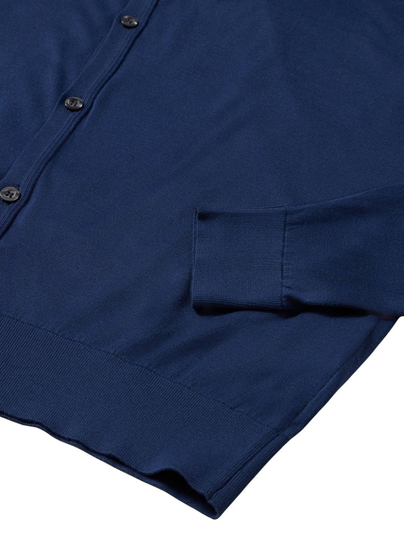 Whitchurch buttoned ribbed cardigan 4