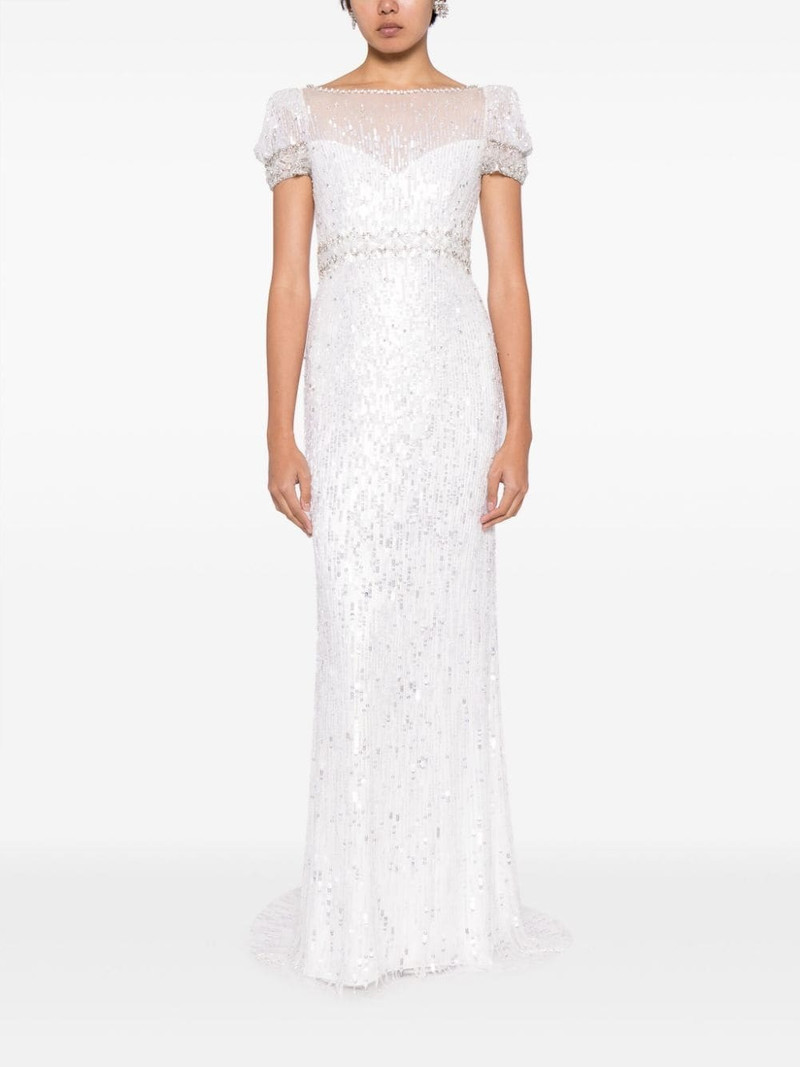 JENNY PACKHAM Kira sequin-embellished dress outlook