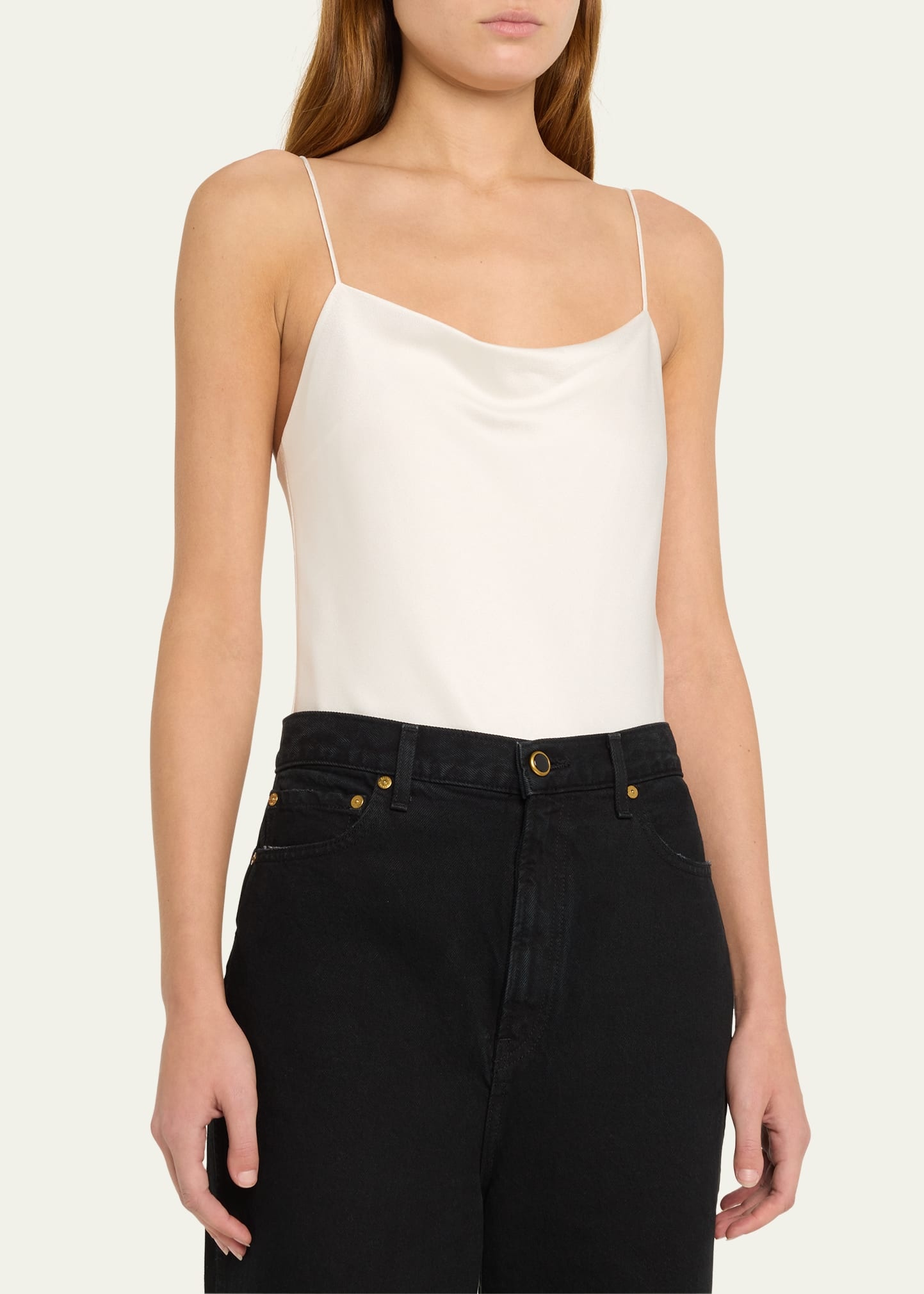 Harmon Satin Bodysuit - 4
