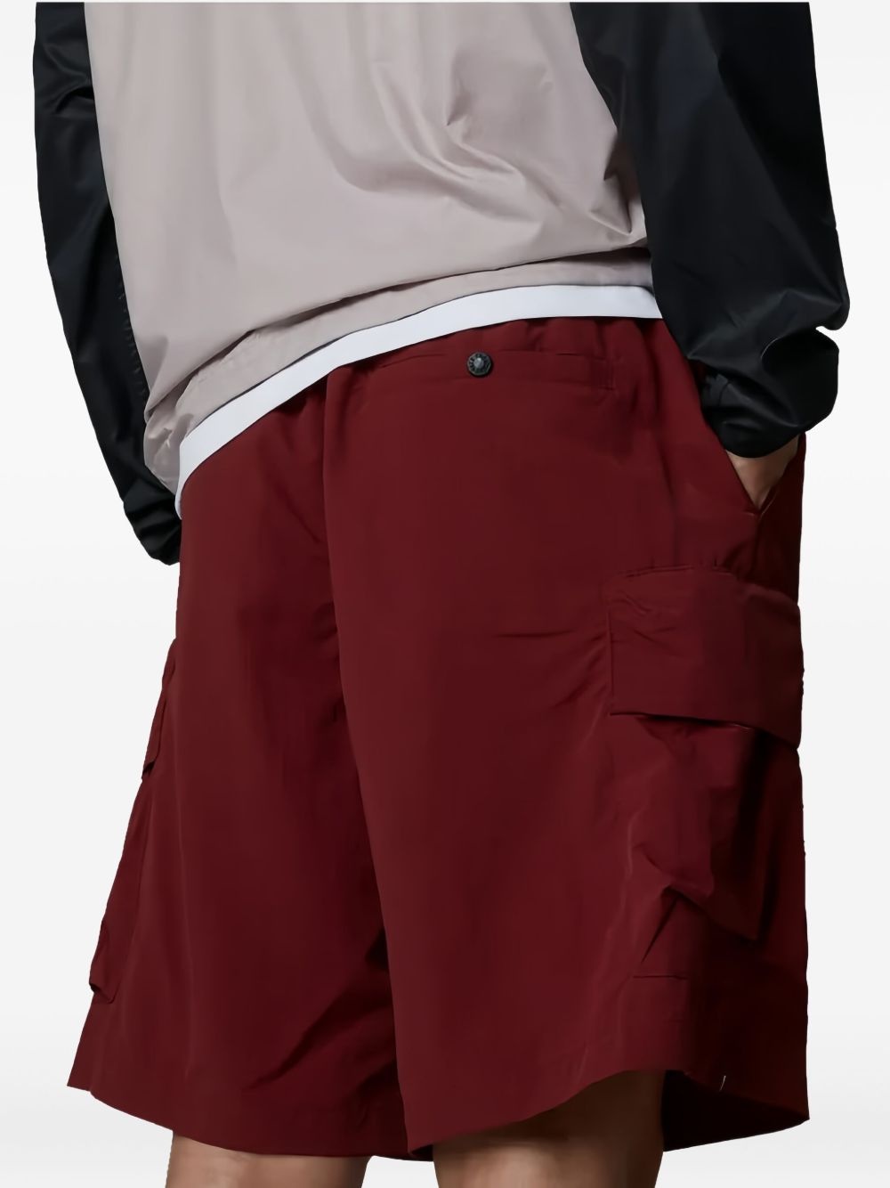 cargo-pocket belted shorts - 4