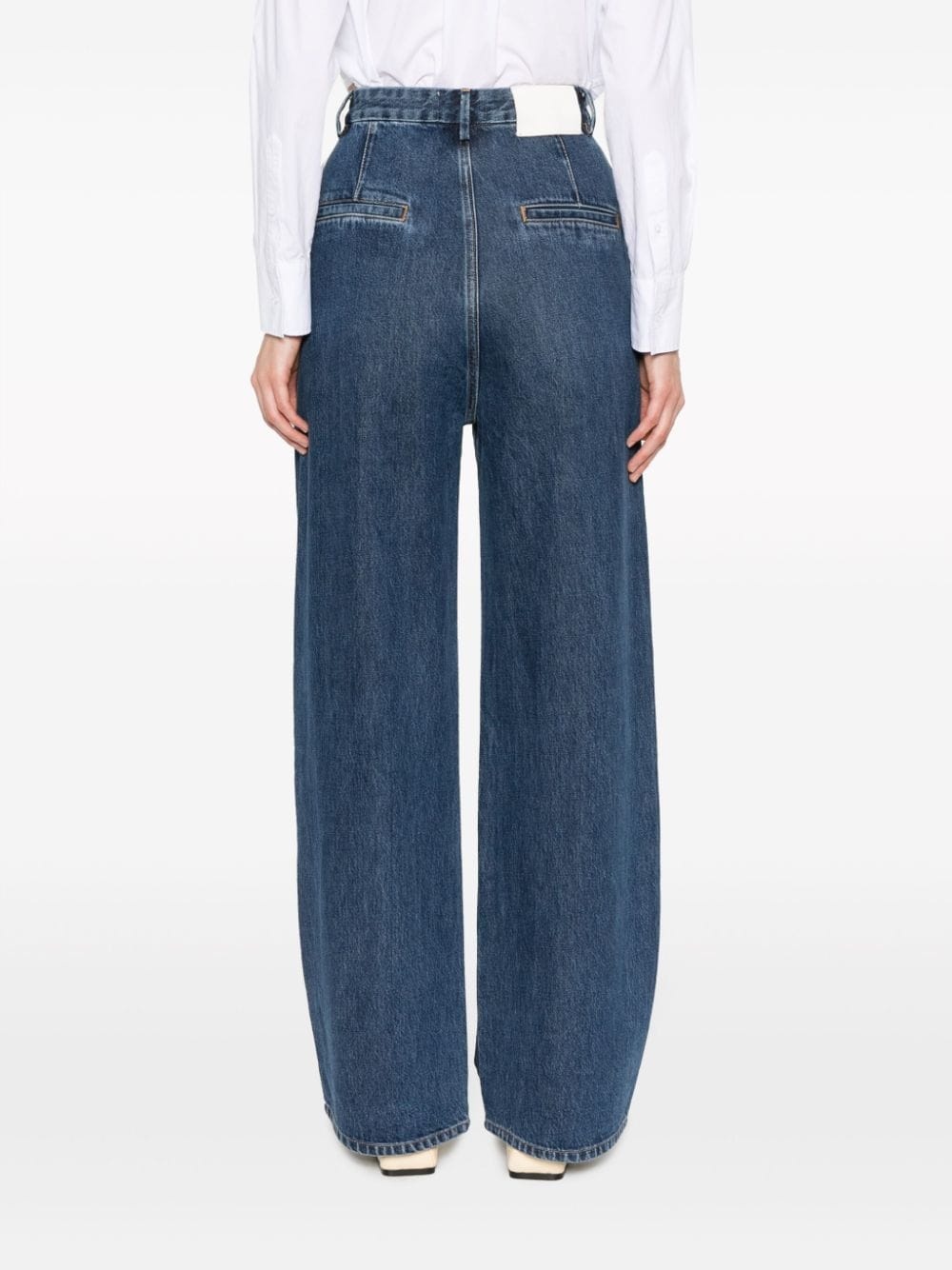 Attu high-rise wide-cut jeans - 4