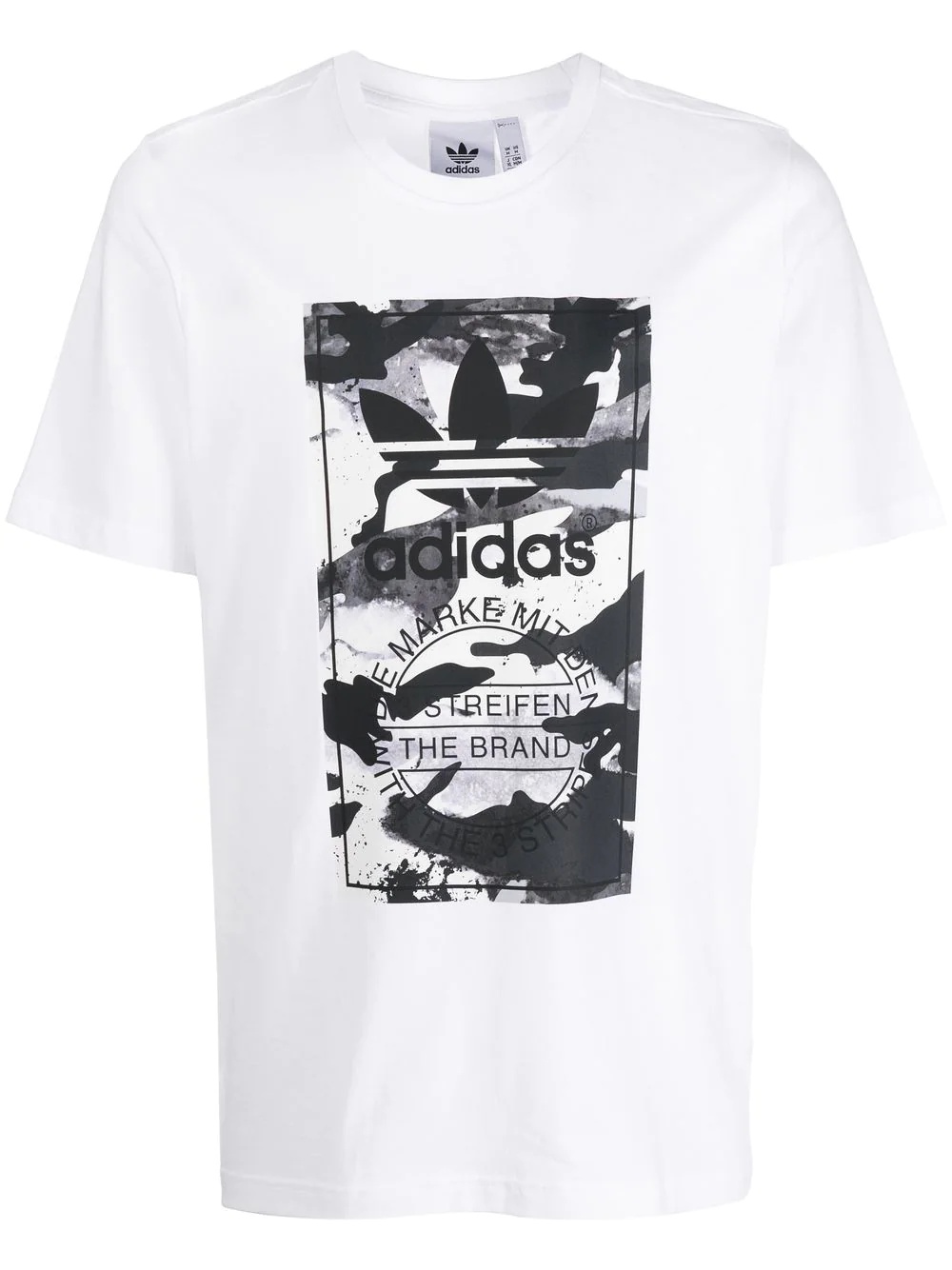 Camo graphic-print T-shirt - 1