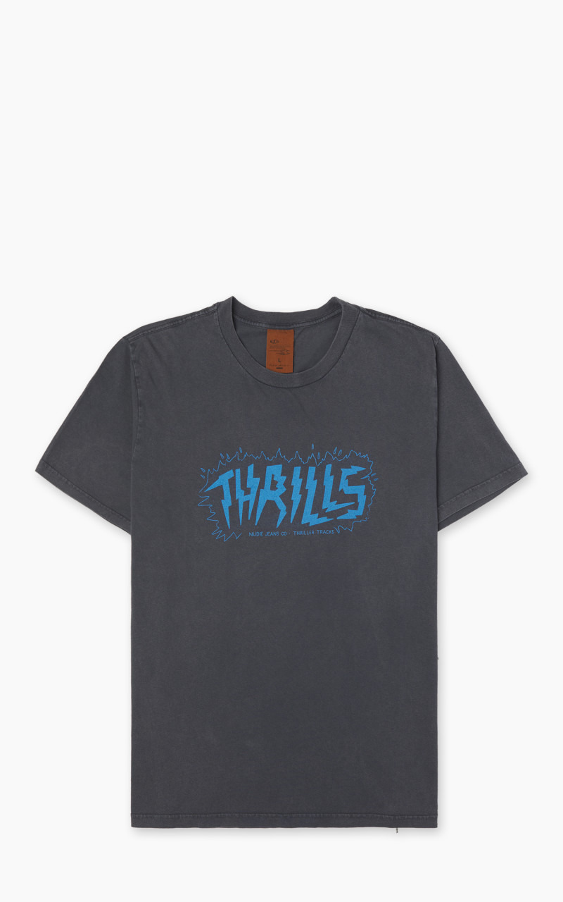 ROY THRILLER TRACKS T-SHIRT ANTRACITE - 1