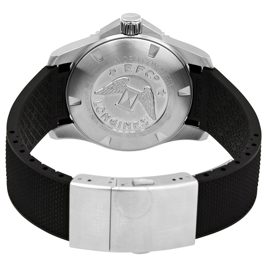 Longines Hydroconquest Automatic Black Dial 41 mm Men's Watch L37814569 - 3