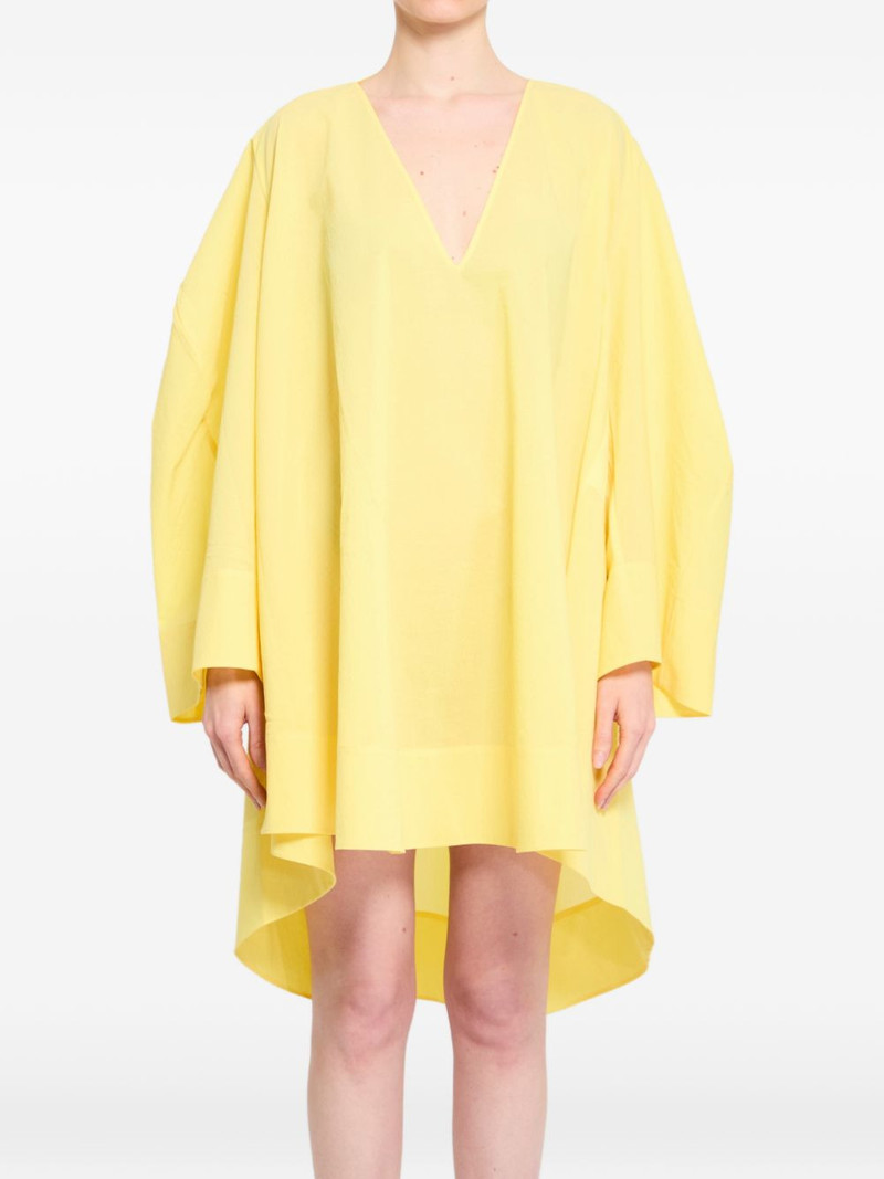 V-neck flared dress 1