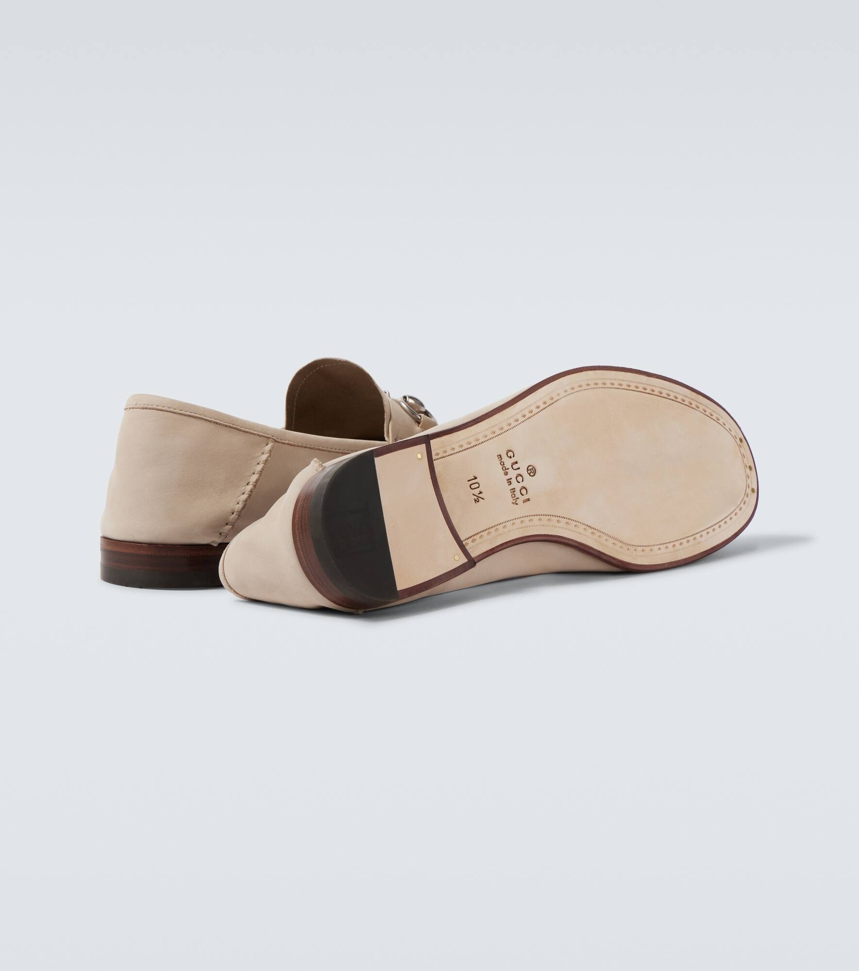 Gigi Horsebit suede loafers - 7