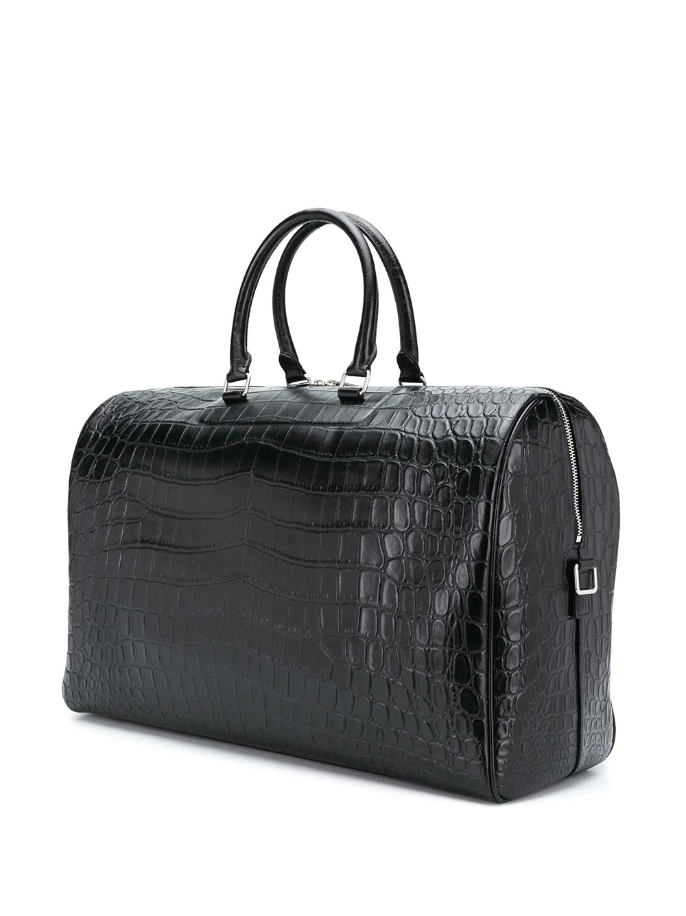 24 Hour crocodile-effect duffle bag - 3