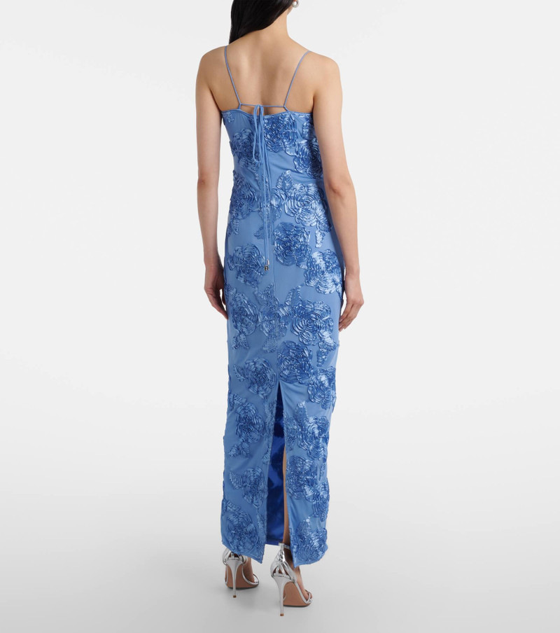 Floral embroidered midi dress 3