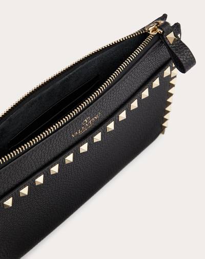 Valentino ROCKSTUD GRAINY CALFSKIN POUCH outlook