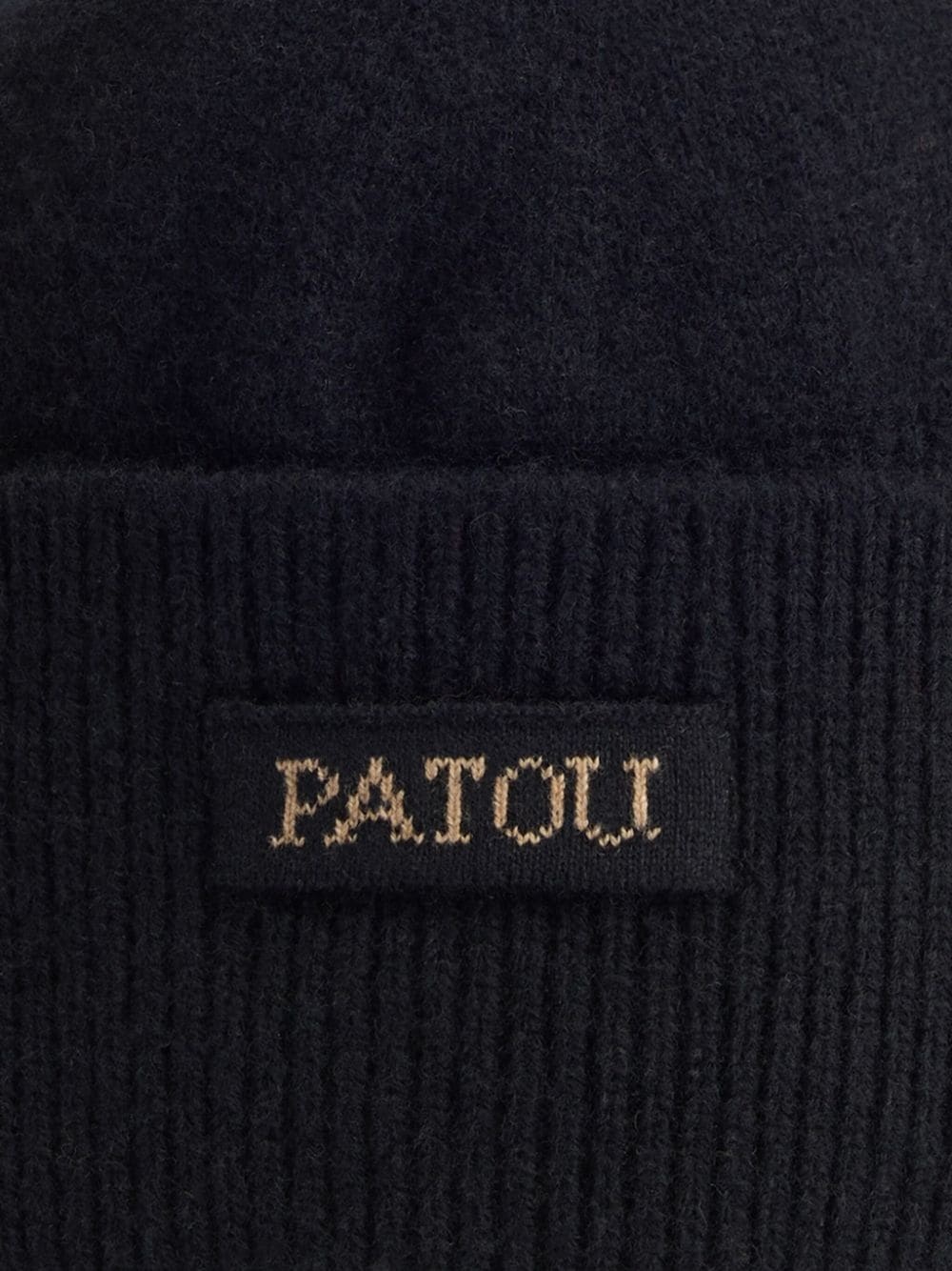 logo-patch beanie - 2
