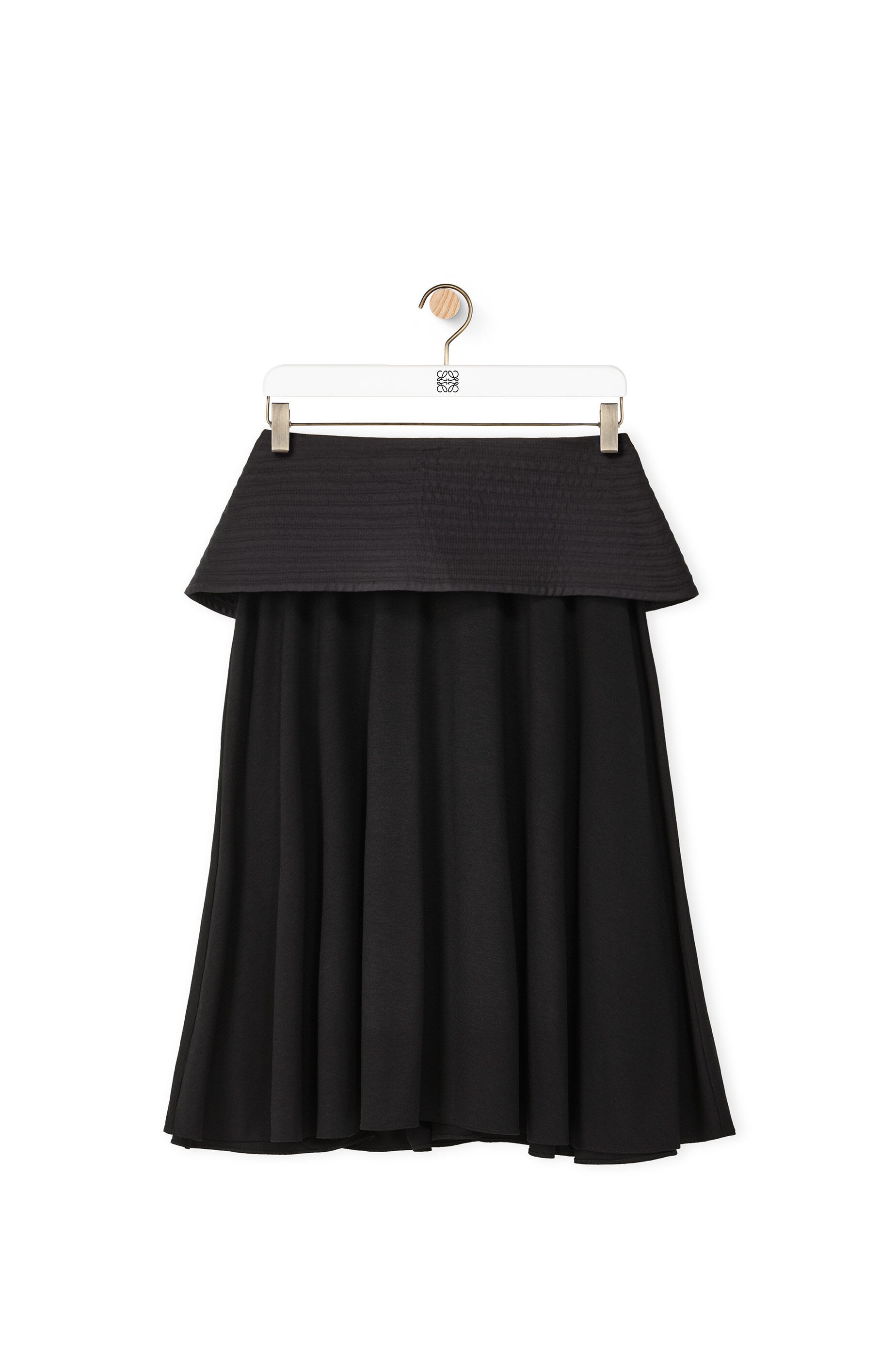 Peplum skirt in viscose - 1