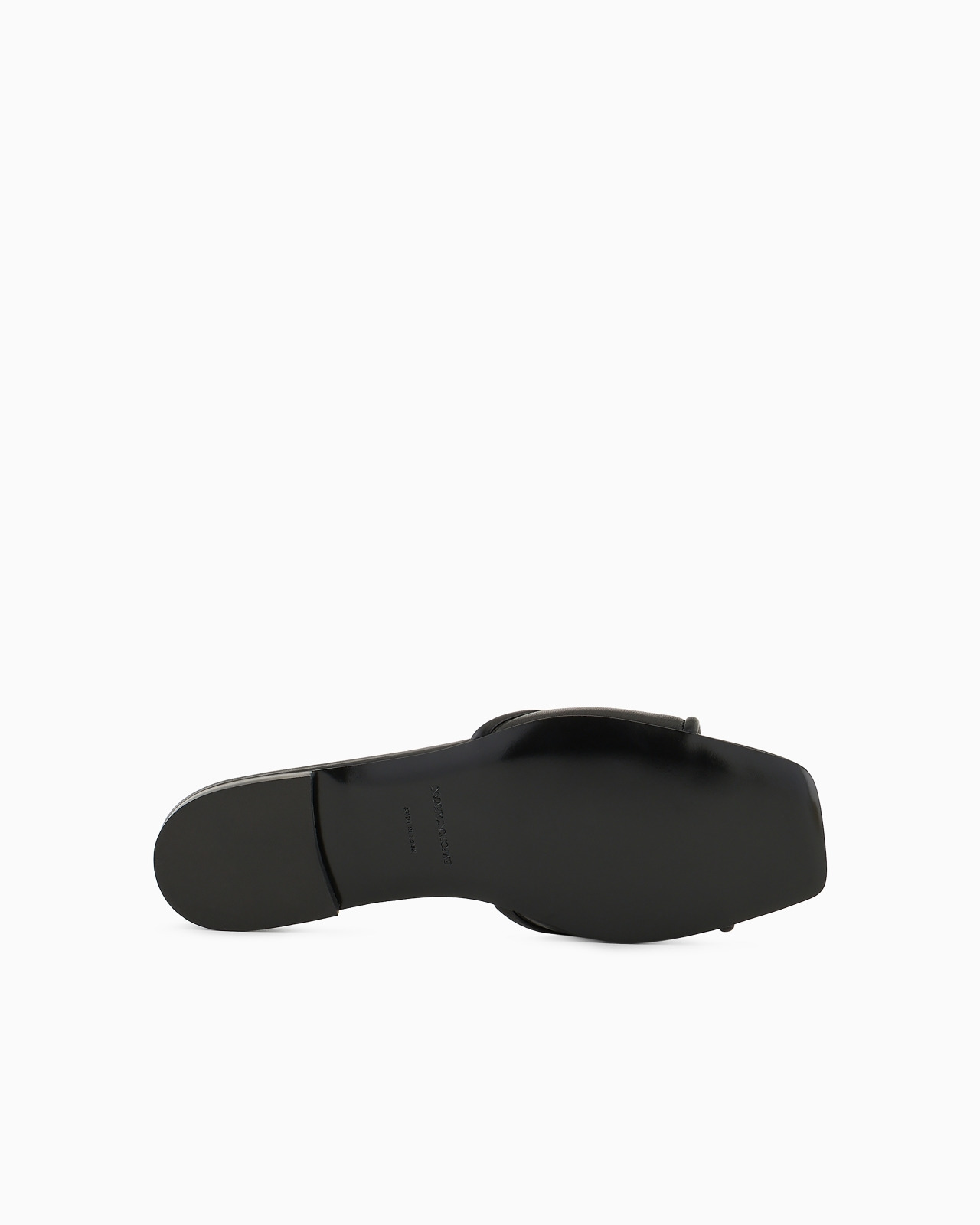 Nappa-leather sandals with EA logo - 6