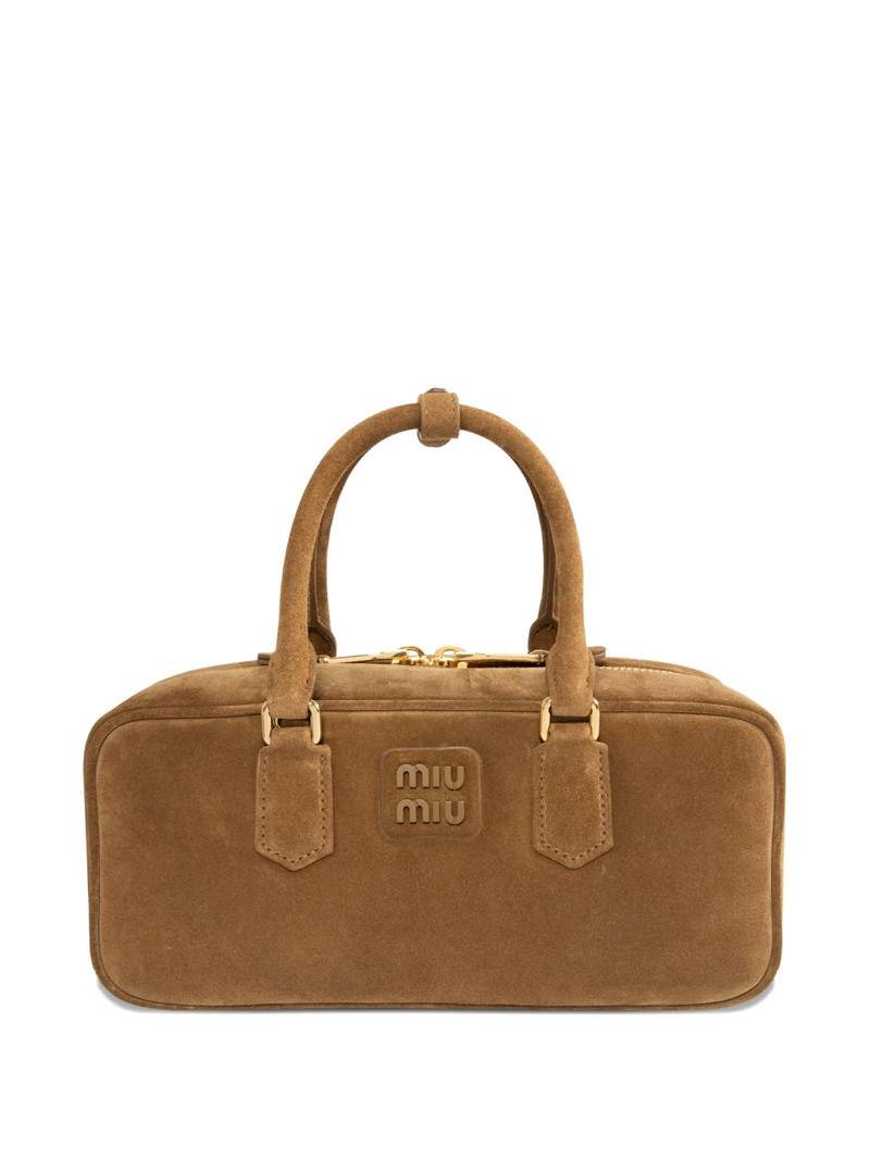 Miu Miu Padded Suede Clutch Bag 1