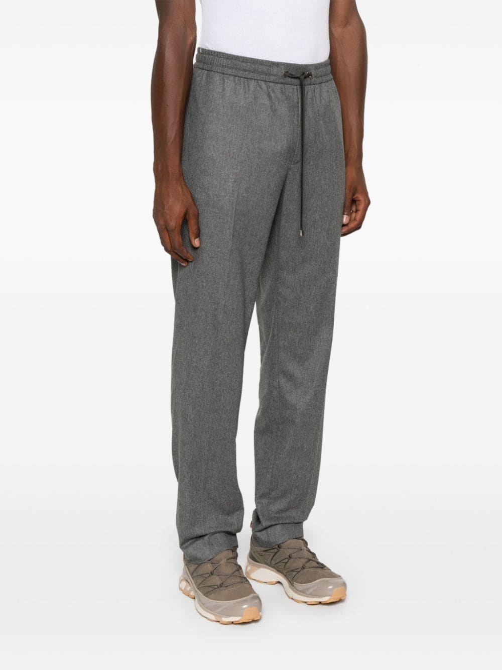 logo-appliqué track pants - 3