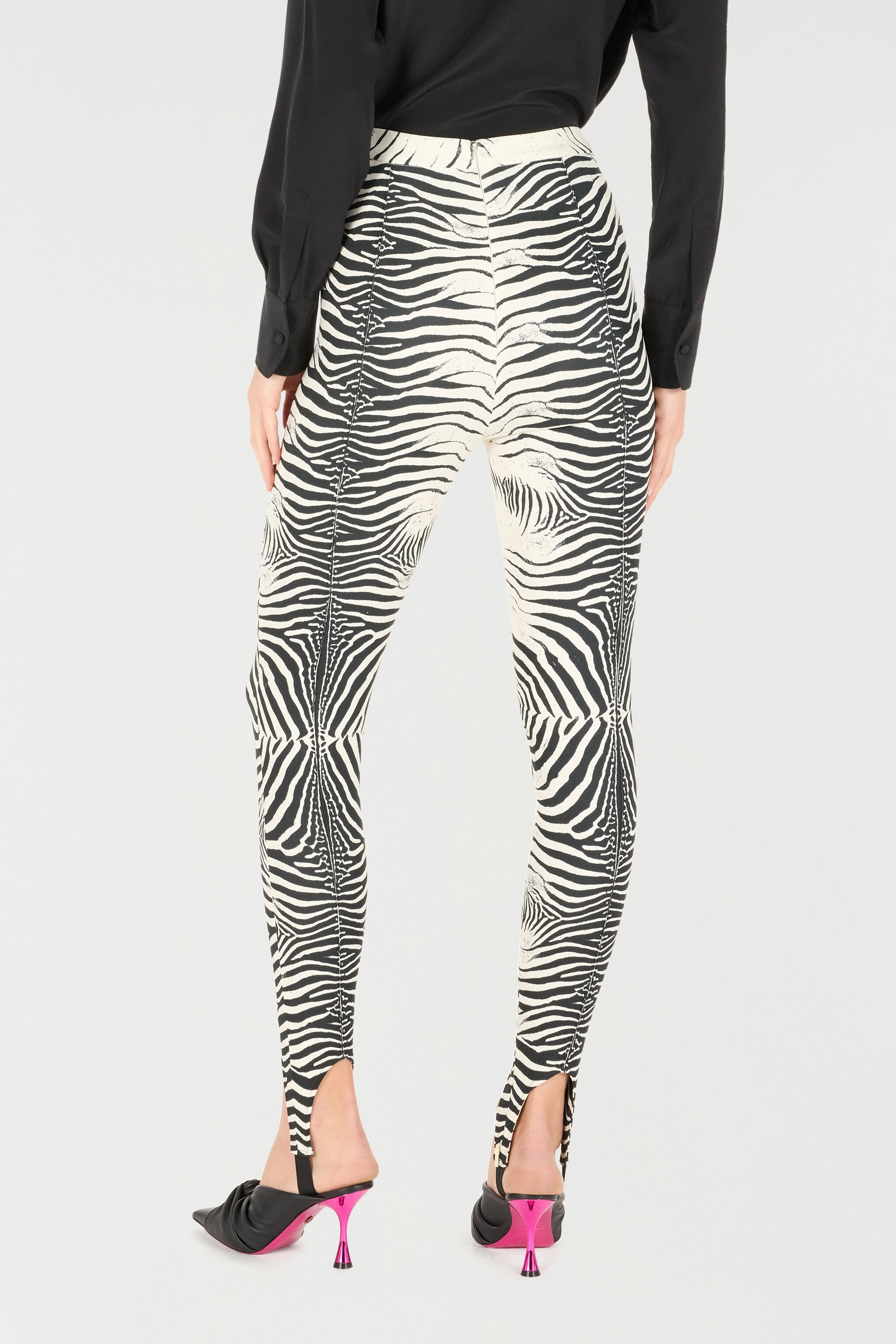 Zebra-Print Leggings - 4