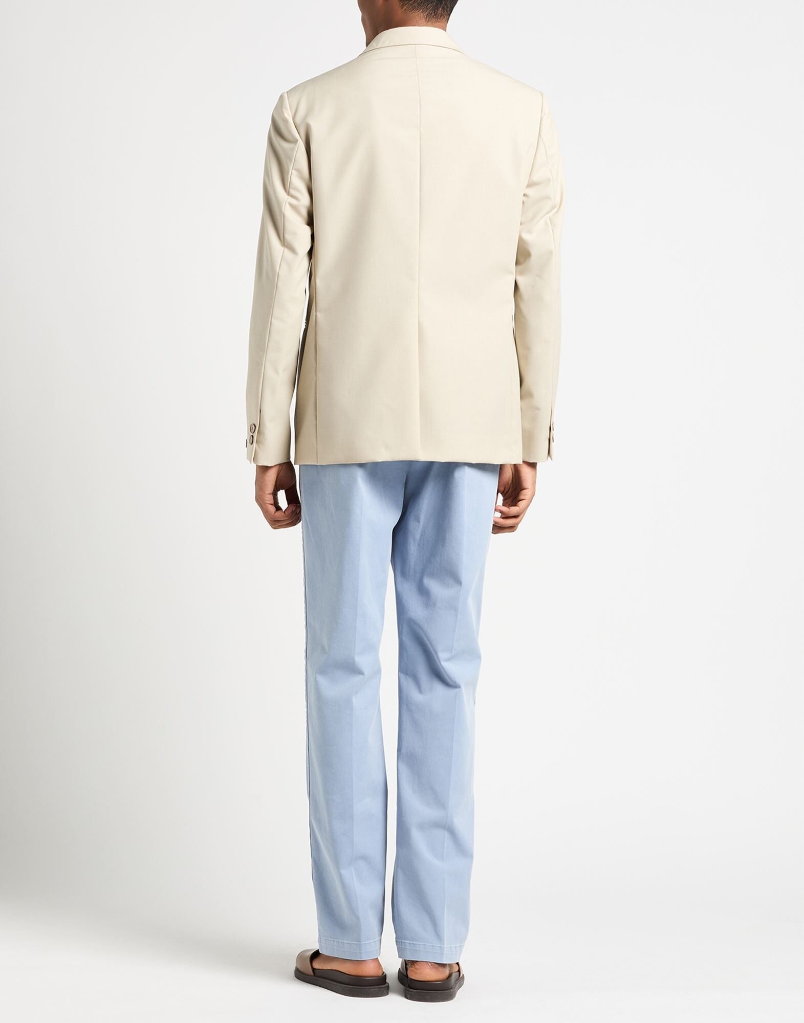 Beige Men's Blazer - 4