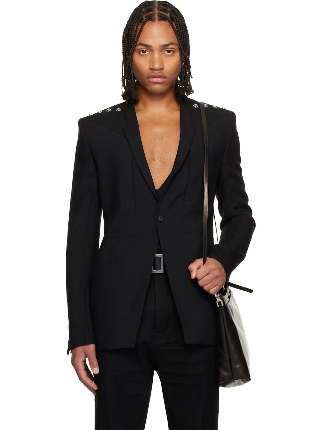 Black Concordians Fogpocket Soft Soft Blazer - 1