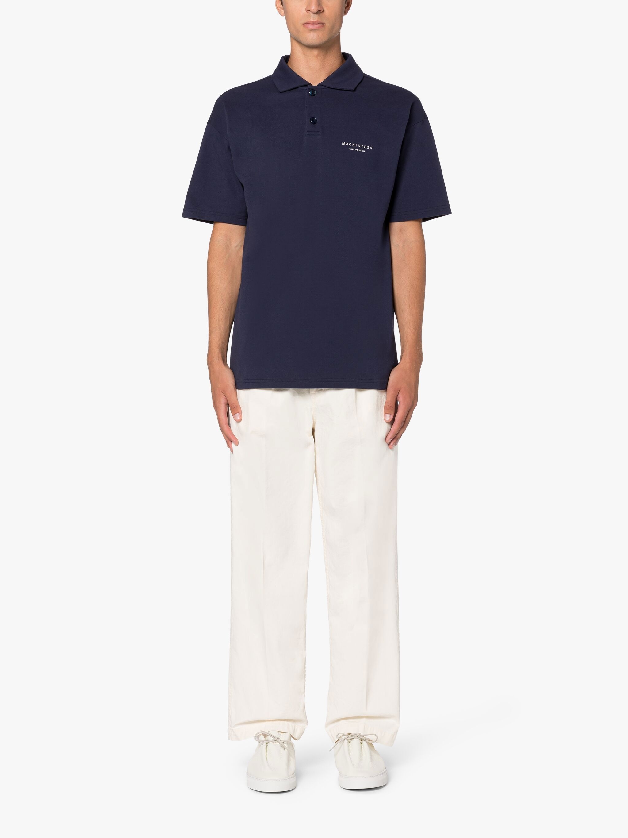 RAIN X SHINE NAVY POLO SHIRT - 1