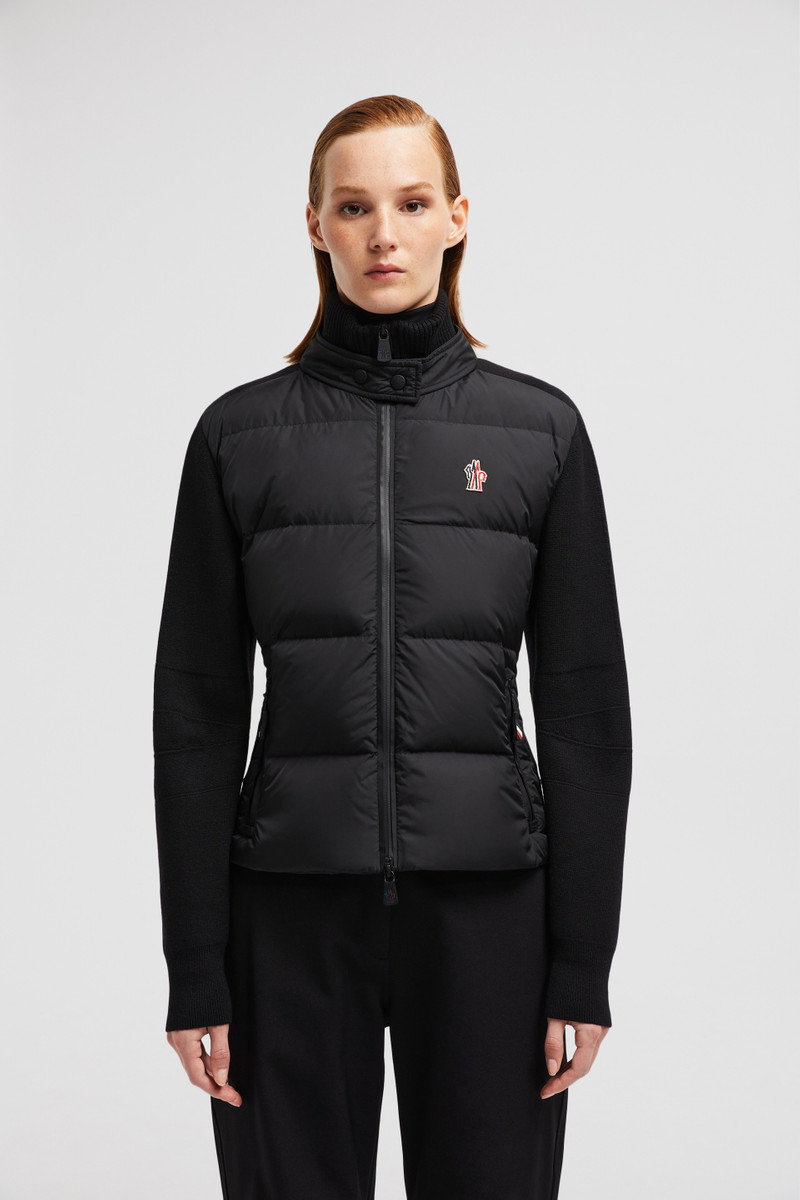 Padded Wool Zip-Up Cardigan 3