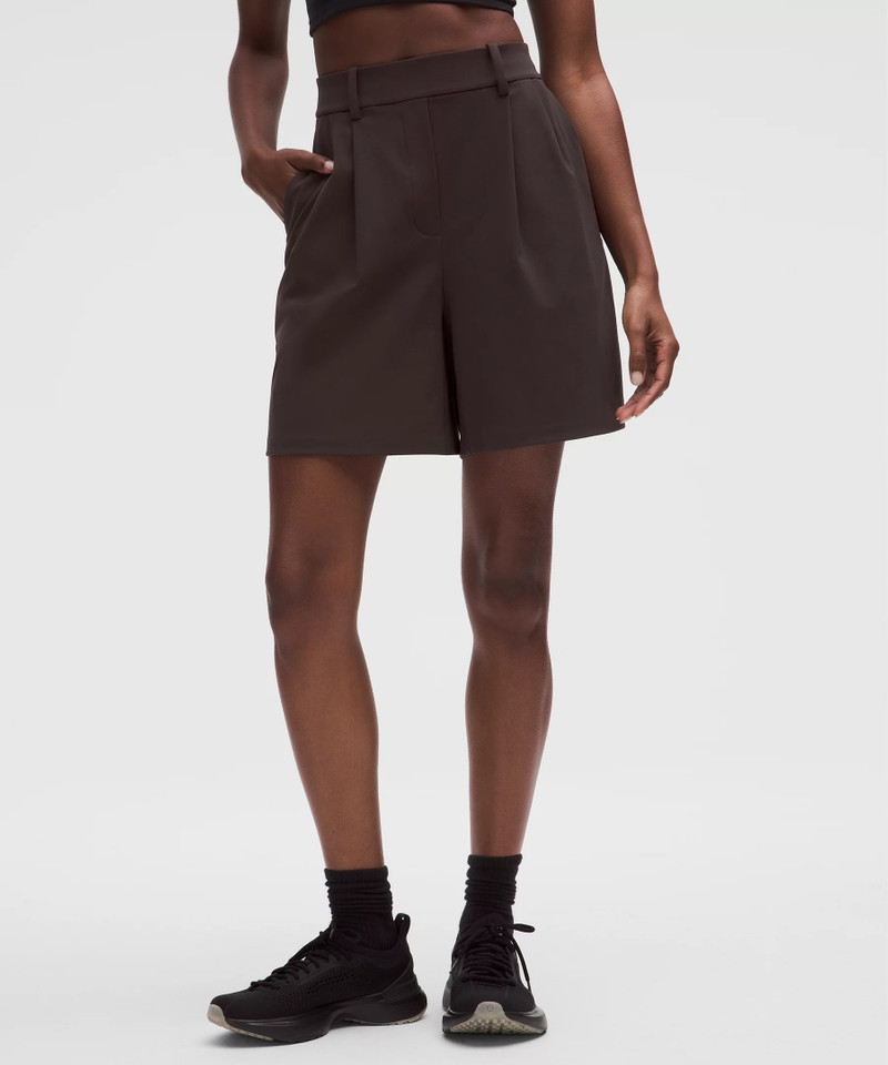 Daydrift Pleated High-Rise Short 7" 1