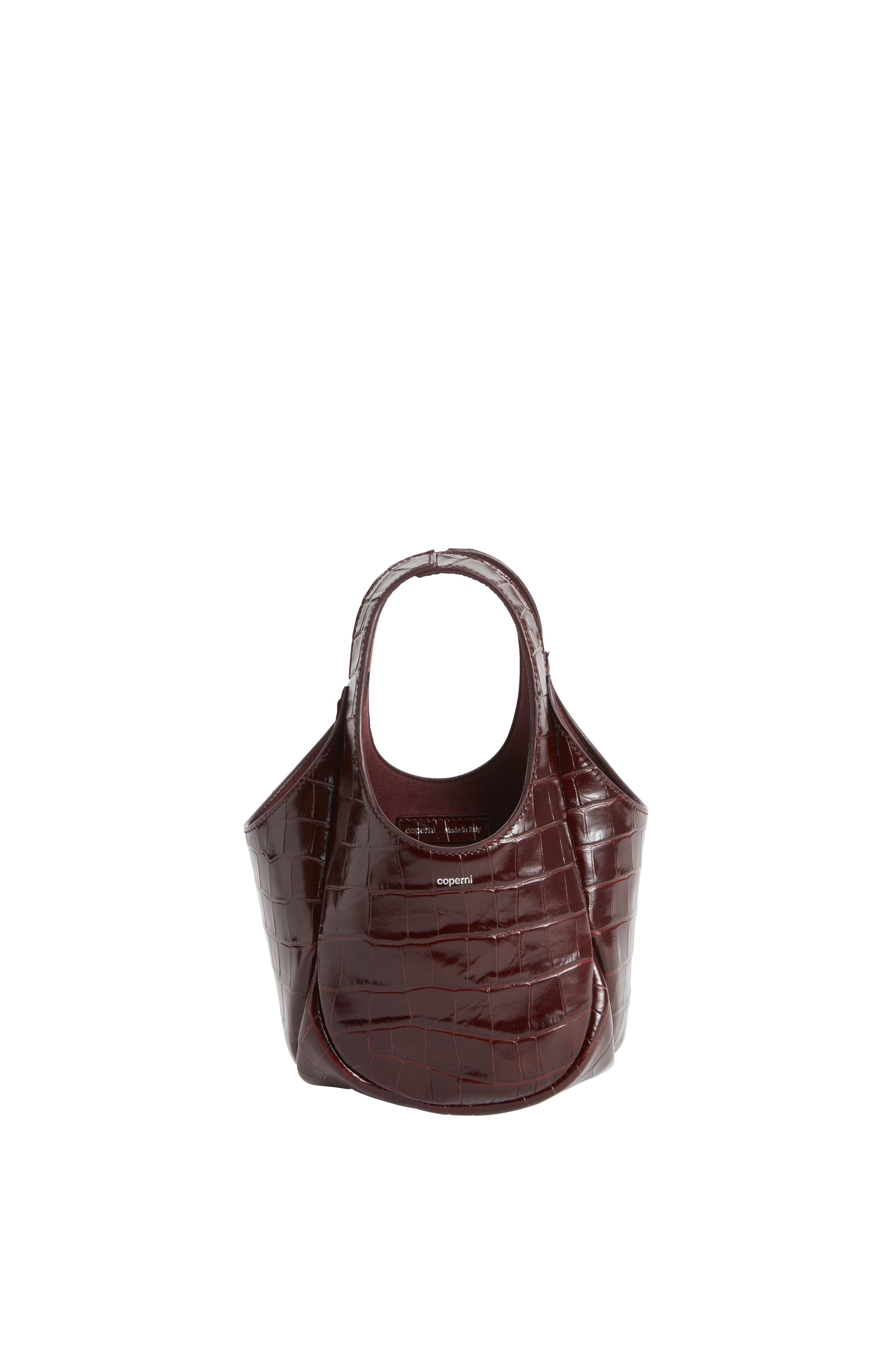 Croco Mini Bucket Swipe Bag - 6